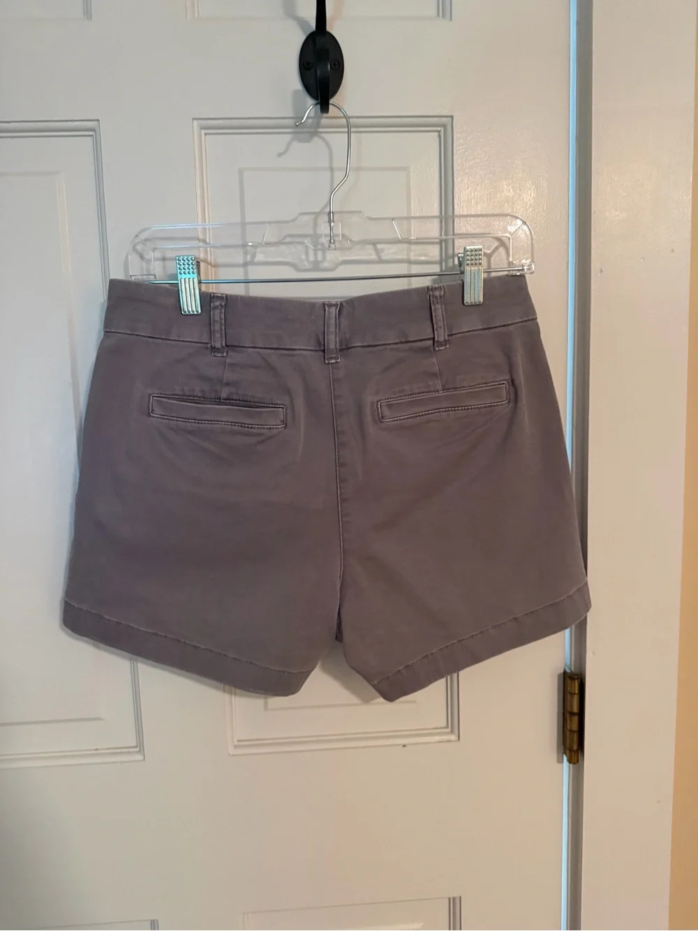 J. Crew Women's Cotton-Blend Shorts in Grey